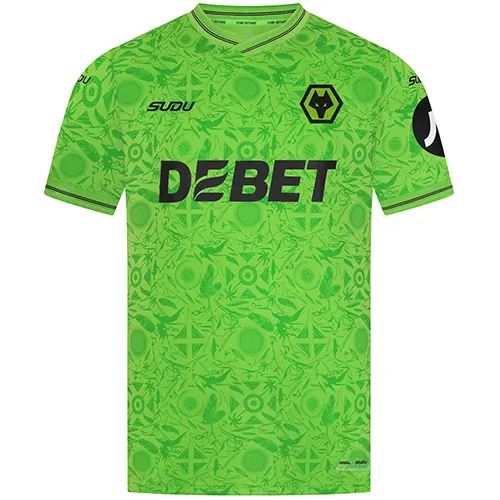 Wolverhampton Wanderers Shop | 2025-26 Wolves Goalkeeper Third Shirt – Adult With Custom Printing Wolverhampton Wanderers Merchandise